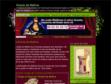 Tablet Screenshot of oraclebelline.com